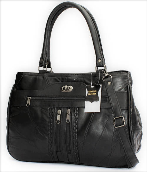 Handbags & Bags Genuine Leather Handbag in Black was listed for R399